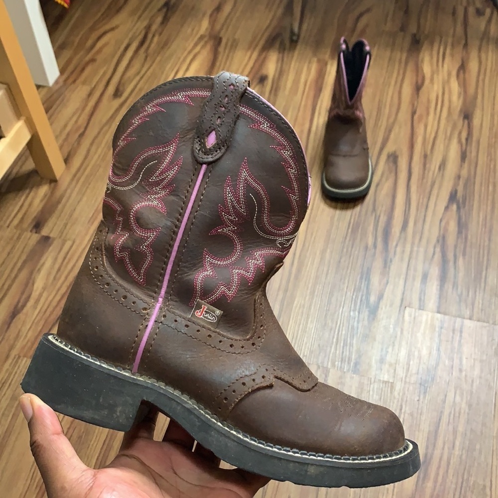 Justin Gypsy Western Boots (6.5B)